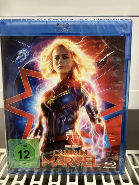 Captain Marvel Blu-ray FSK 12 Marvel Studios DC Nicht verpackt ohne Folie