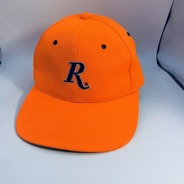 Remington Firearms R Logo Hunting Orange Adjustable Strap Baseball Hat Cap
