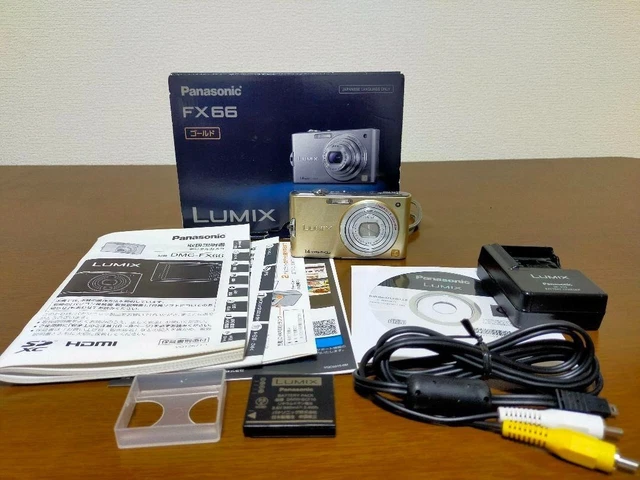 Panasonic LUMIX DMC-FX66　ゴールド 概要 デジタルカメラ DMC-FX66 | LUMIX（ルミックス） ミラー