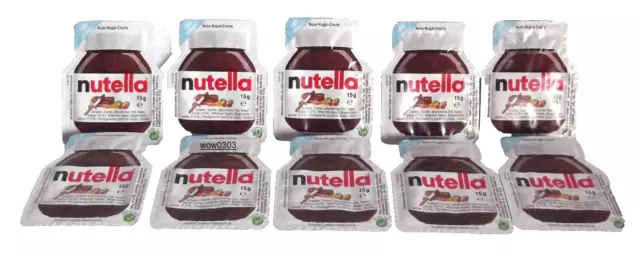 (21,13€/1kg) Nutella Portionspackungen 50x 15 g Brotaufstrich  Schokoaufstrich