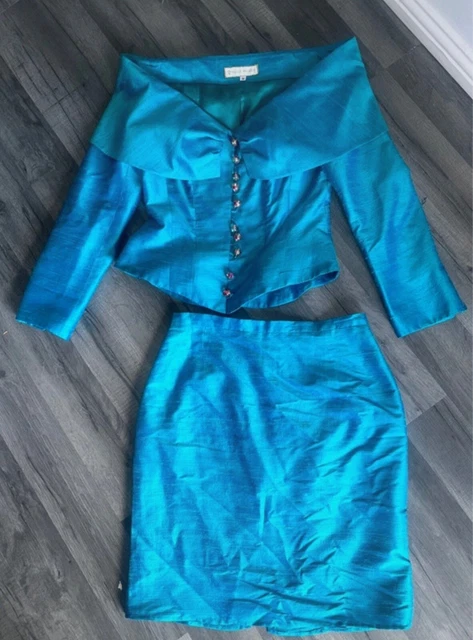 Blazer en soie Paule Vasseur Doré taille S International en Soie - 45101109