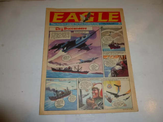 EAGLE Comic - Year 1968 - Vol 19 - No 18 - Date 04/05/1968 UK Comic