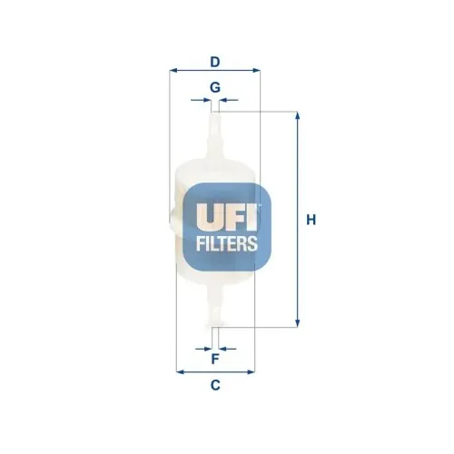 UFI Kraftstofffilter für VAG 31.012.00