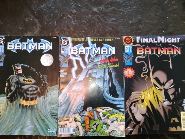 3x DINO Batman DC Comics 1997-1998