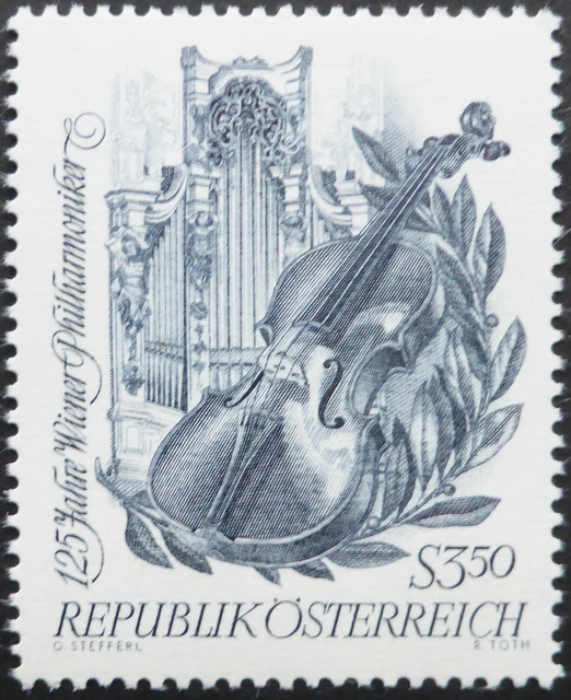 Österreich 1967 Mi 1236, 125 Jahre Wiener Philharmoniker, postfrisch