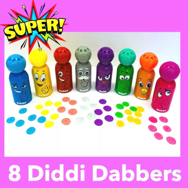 BINGO DABBERS 8 Pack Family Of Diddi Dabbers Bingo Marker (Last Few  Remaining) £9.95 - PicClick UK