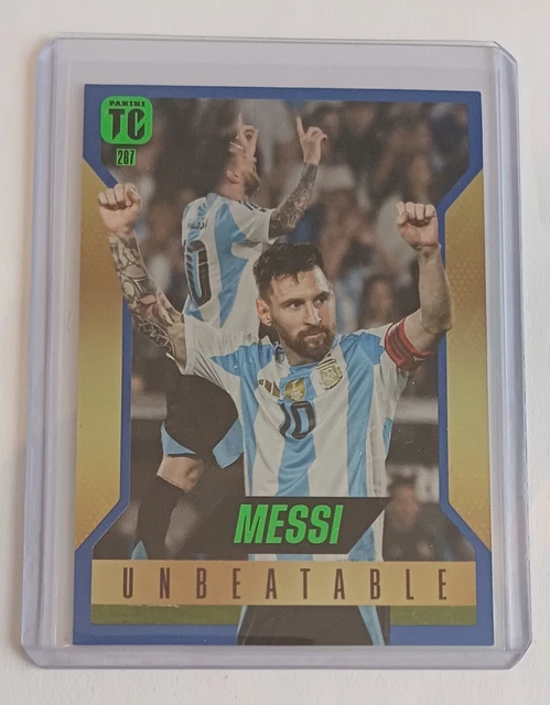 Carte Panini Immaculate Lionel Messi Argentina 23/24 - Relic Numérotée 27/49