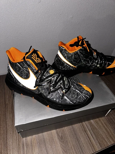 Kyrie 5 sales camo orange