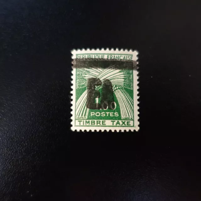 Algerien Briefmarke 1.00FR Steuer Surcharge Buffer Algier EA Zustand Algerische