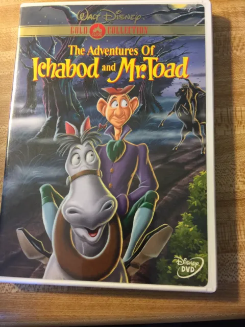 Walt Disneys The Adventures Of Ichabid And Mr Toad  DVD Gold Classic Collection