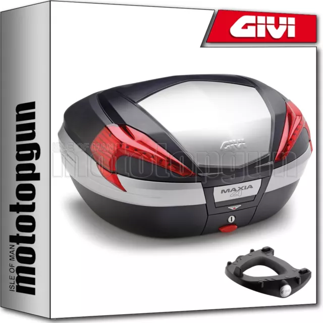 Givi V56N Top Case + Support Maxia 4 Honda Nc 700 X 2012 12 2013 13