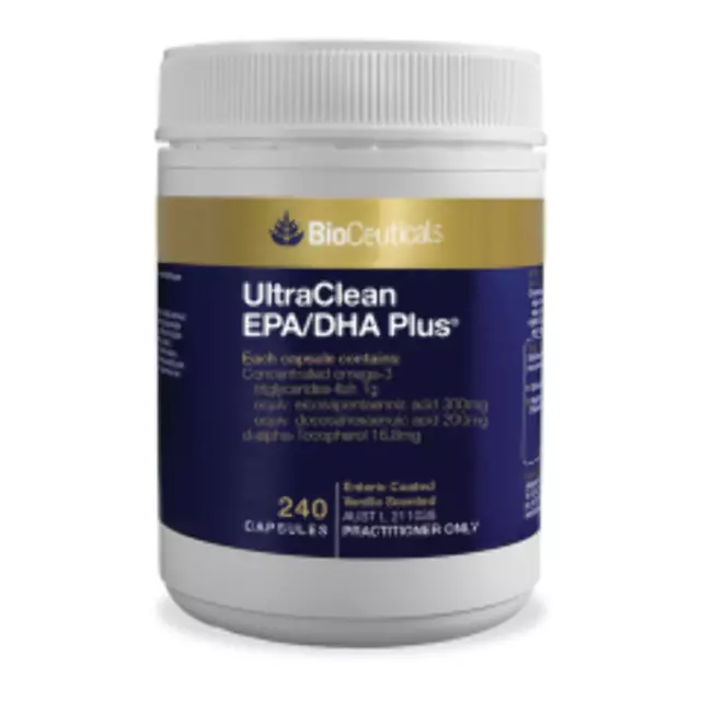 BioCeuticals UltraClean EPA/DHA Plus 240 capsules -OzHealthExperts