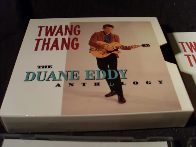 D/CD- THE DUANE EDDY ANTHOLOGY-Twang Thang(40Tr.+52p.Bkl)Rhino(1993US)