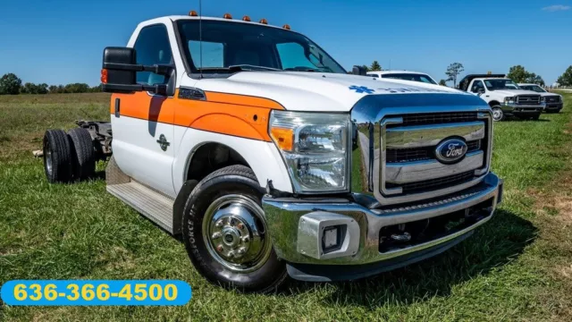 2012 Ford F350 XL Used cab chassis 6.7 powerstroke diesel dually haul flatbed