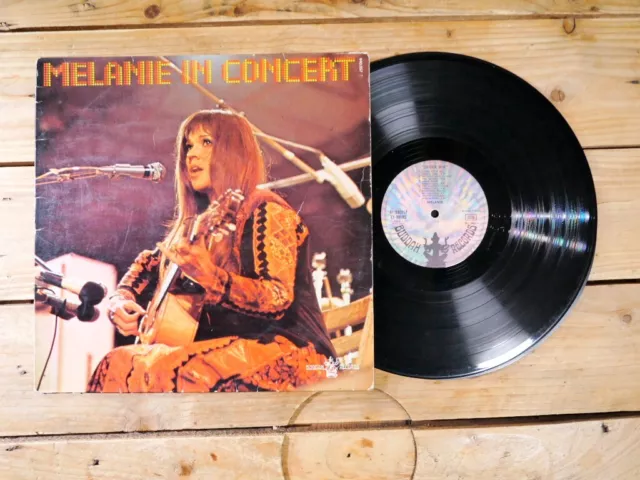 Melanie Melanie In Concert Lp 33T Vinyle Ex Cover Ex Original 1970