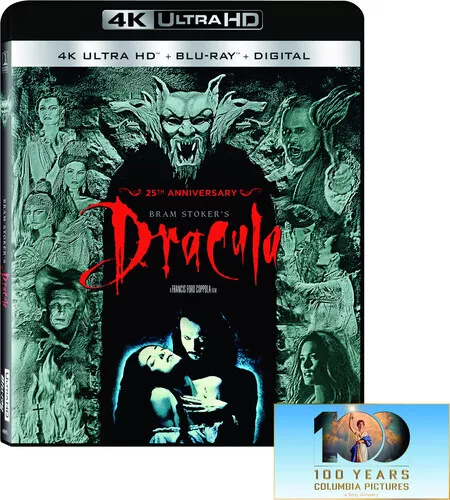 Bram Stoker's Dracula (25th Anniversary) [New 4K UHD Blu-ray] With Blu-Ray, UV