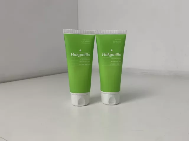 2x Hakamilla Glycerinhautcreme mit Kamille Feuchtigkeitscreme ohne Parfüm 100 ml