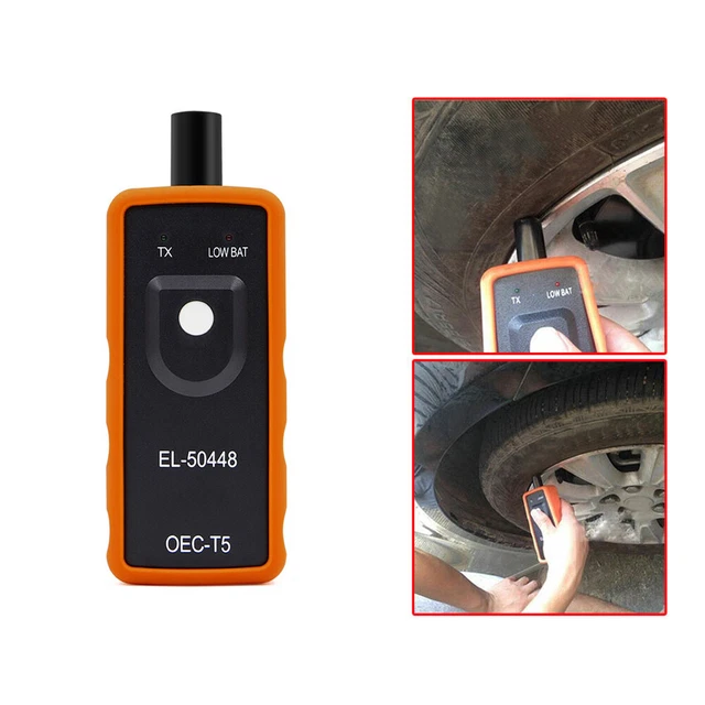 TPMS RELEARN CAR Auto Reset Tool EL-50448 OEC-T5 Tire Pressure Monitor ...