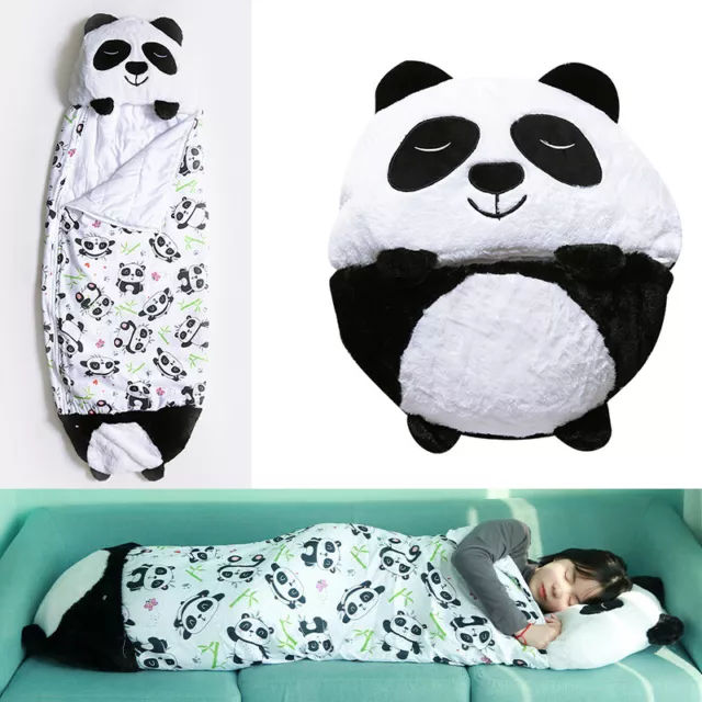 Panda Plush DollHappy Nappers Large Sleeping Bags Outdoor Camping Bags Pillow@f