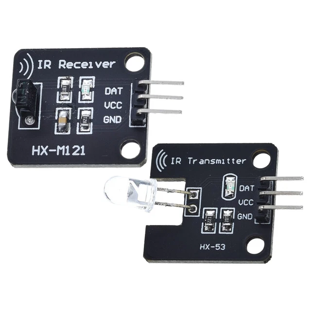 DIGITALES 38-KHZ-IR-SENDER- UND Empfänger-Sensormodul-Kit für Arduino ...