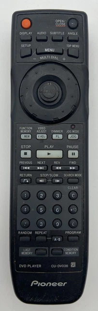 Télécommande de remplacement pour Pioneer VSX305, VSX405, VSX406, HTP100, HTP200