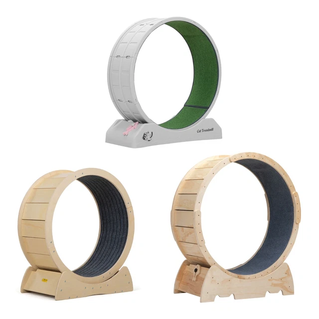 COZIWOW LARGE CAT Treadmill Exercise Wheel with Locking Mechanism