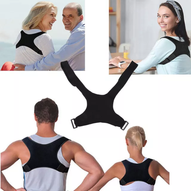 Posture Corrector Back Support Belt Shoulder Bandage Humpback Posture Correction
