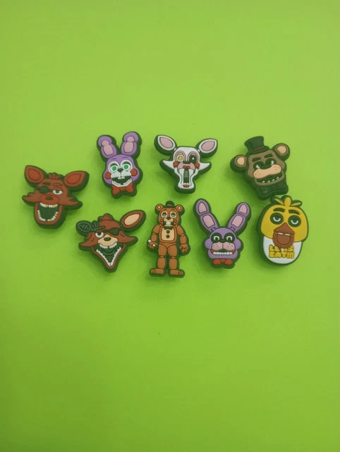 5 Nights At Freddy's Crocs Charms Croc Jibbitz YOU GET 8