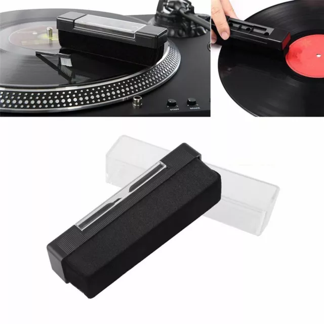 Portable Record Player Cleaning Kit Phonograph Vinyl Cleaner W/ Small Brush AU.