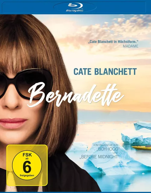 Where'd You Go, Bernadette (2019) * Cate Blanchett * UK Compatible Blu-Ray NEW