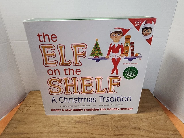 The Elf on The Shelf: A Christmas Tradition GIRL Light Blue Eyes Brand New