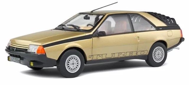Renault Fuego Turbo 1980 Brown 1/18 - S1806403 SOLIDO