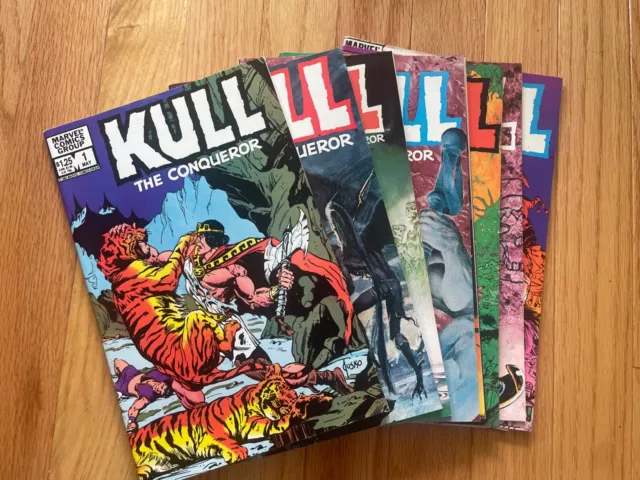 Kull 1-10 Vol 3 Complete Set Full Run VF/NM 9. 0+ Marvel Comics Copper Age