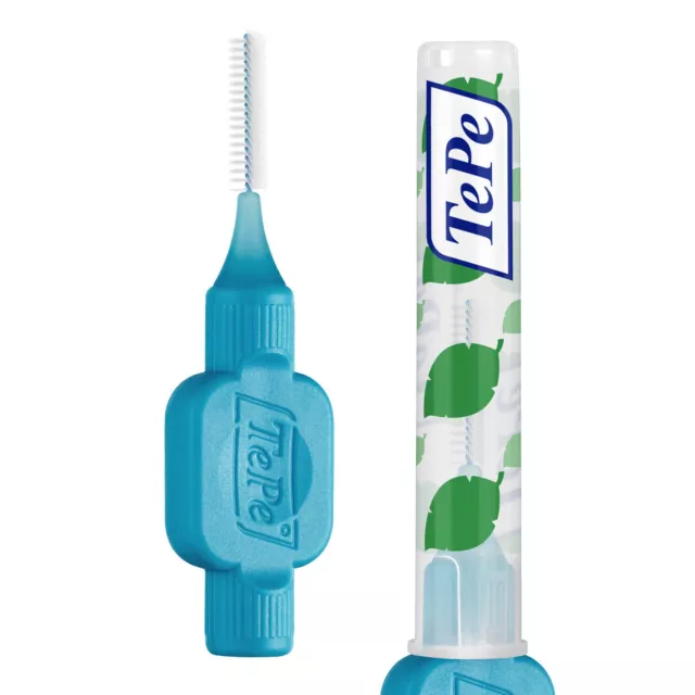 TePe Interdental Brushes | Original | 1 Pack of 8 Brushes - Chose Color & Size