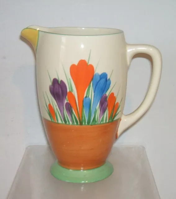 Clarice Cliff Crocus Jug - Lovely Condition