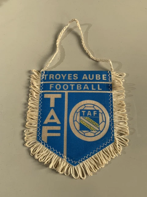 Fanion ESTAC Troyes (ATAC) - Années 90, Ancien, Bon état