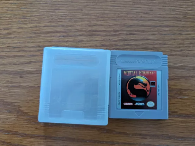 Mortal Kombat - Nintendo Game Boy - CART ONLY & CASE - TESTED AND WORKING