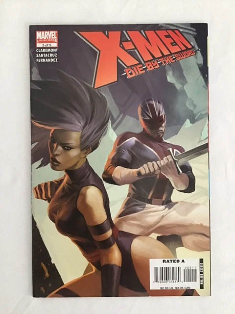 Marvel Comics X-Men Die By The Sword #1-5 Entire Run 2007-2008 Claremont 8