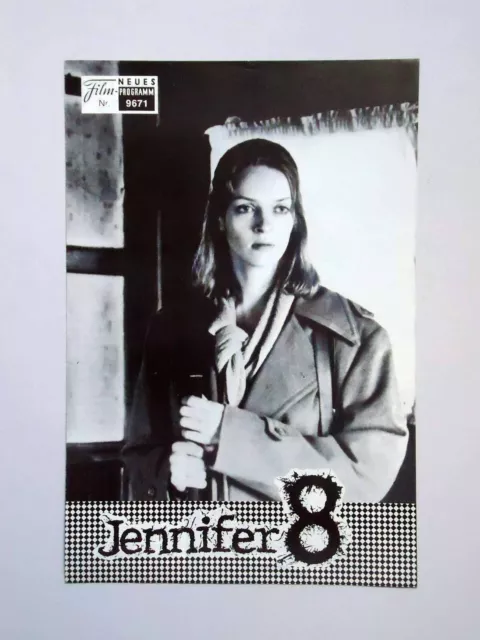 Jennifer 8 - Neues Film Programm - NFP 9671 ungelocht