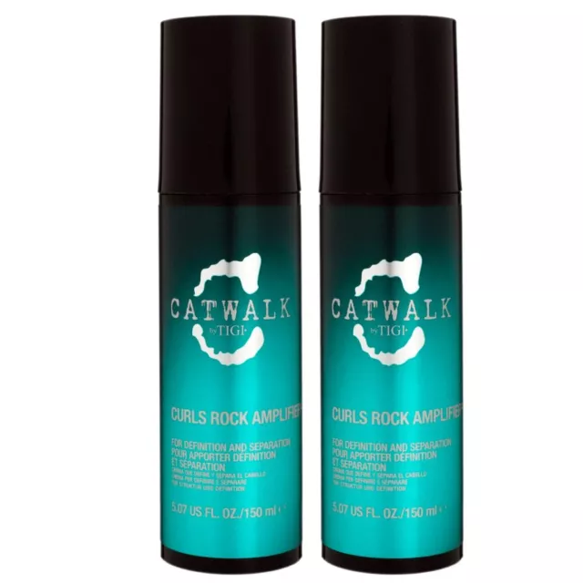 Tigi Catwalk Curls Rock Amplifier 2 x 150 ml Stylingcreme für Locken Set