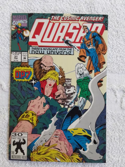 Quasar #31 (Feb 1992, Marvel) VF+ 8.5