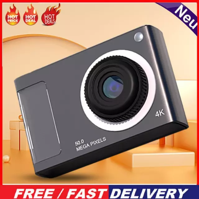 Portable Kids Camera CCD Camera HD 1080P 48MP Anti Shake Birthday Gifts for Kids