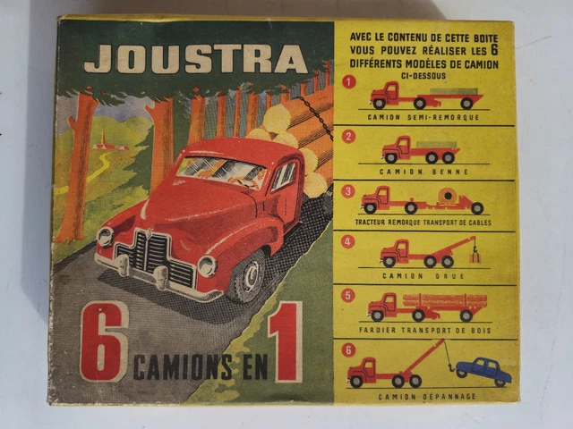 JOUSTRA TÔLE & PLASTIQUE CAMION BERLIET voirie , série mini ref 4101 sous bISTER EUR 35,00 - FR