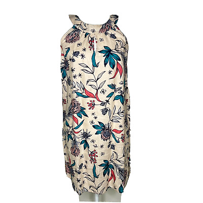 Rachel Ashwell Linen Floral Dress Size M