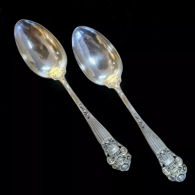 Sterling Silver Teaspoon by Towle in 'Georgian' Pattern - 4 available