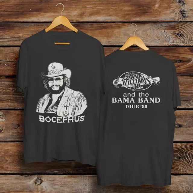 Hank Williams Jr. Bocephus Tour T-Shirt Vintage Style Gift For Men Women S-5XL