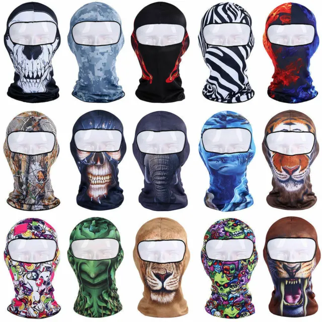 Balaclava Face Mask Sun UV Protection Breathable Full Head Mask for Men Women