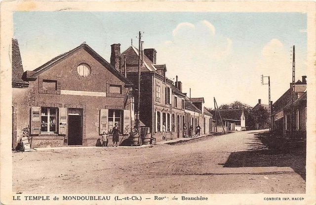 CPA 41 LE TEMPLE DE MONDEBUBLEAU ROAD DE BEAUCHENE (not common