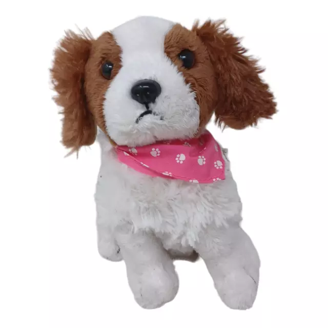 Nintendog Cavalier King Charles Spaniel Puppy Dog Stuffed Animal Plush Toy 6"