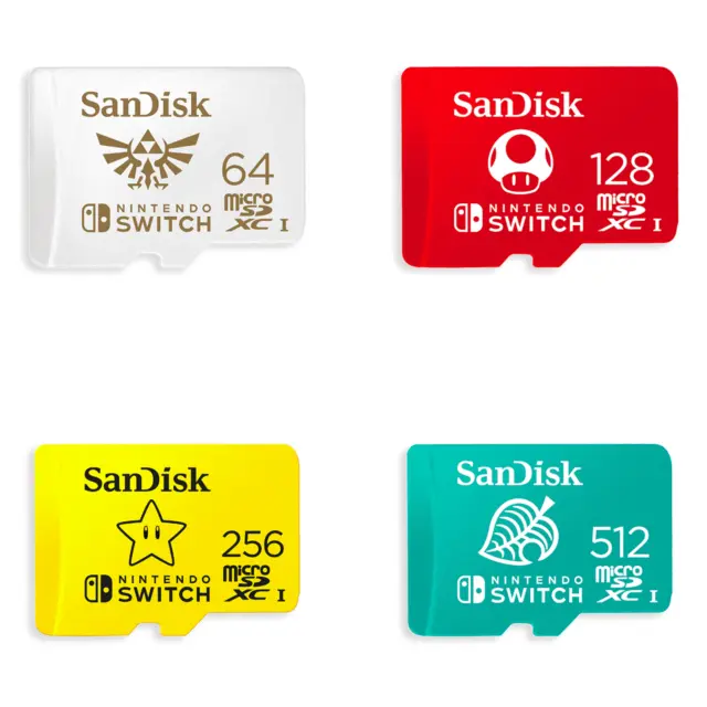 Micro SD Card 128GB for Nintendo Switch Memory Card HORI from JAPAN
